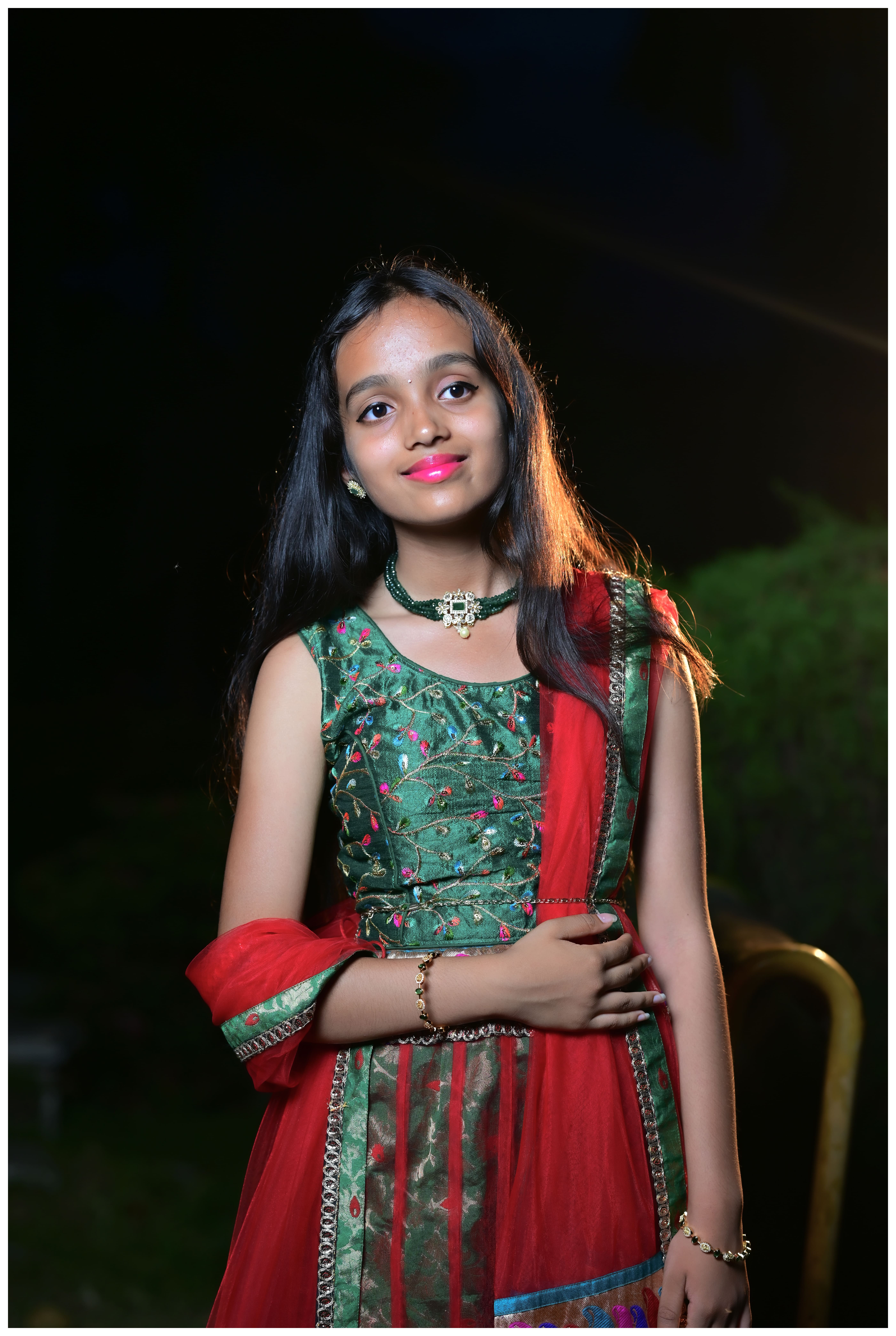 Half Saree 10